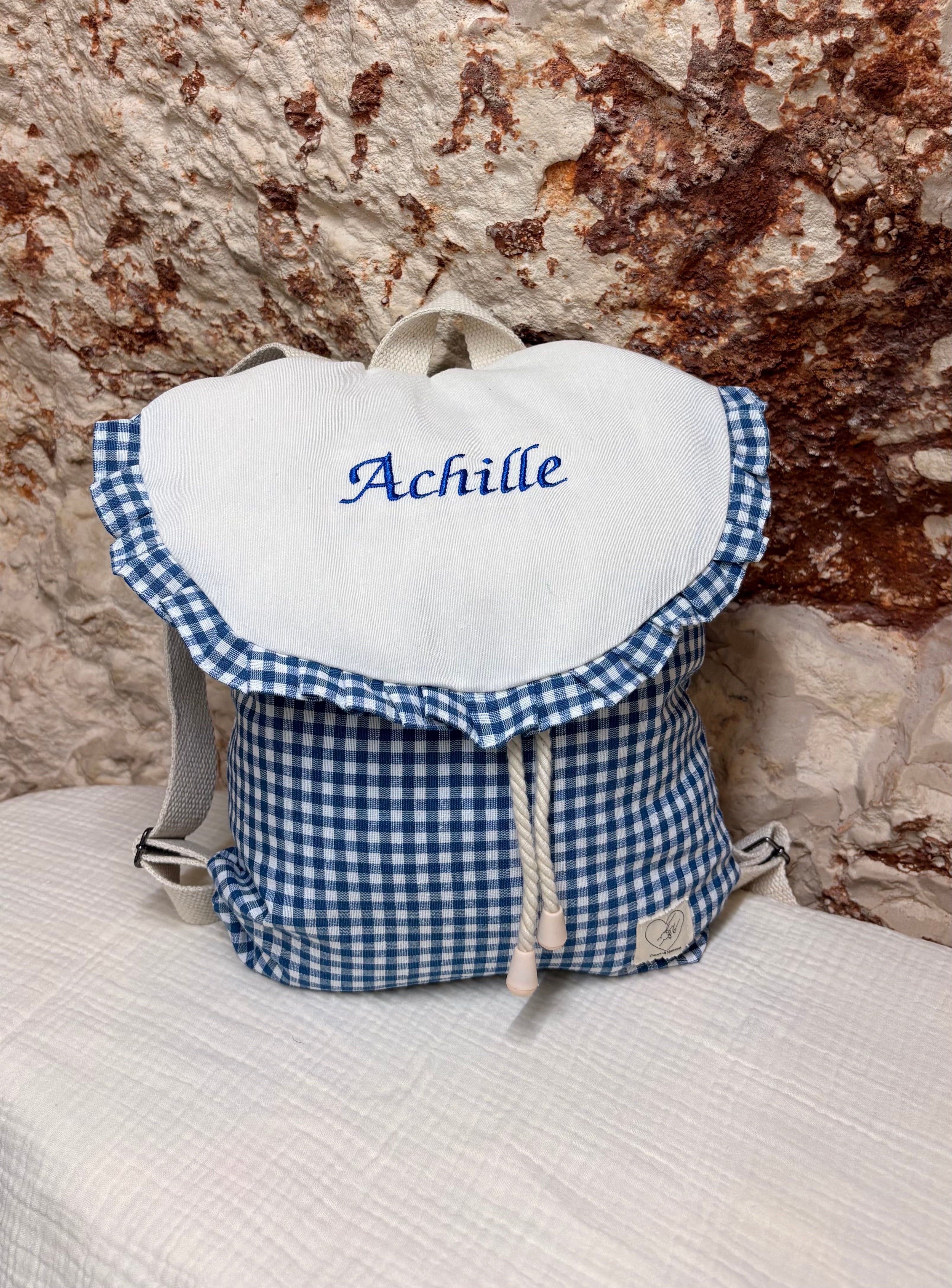 Zainetto Personalizzato in Vichy