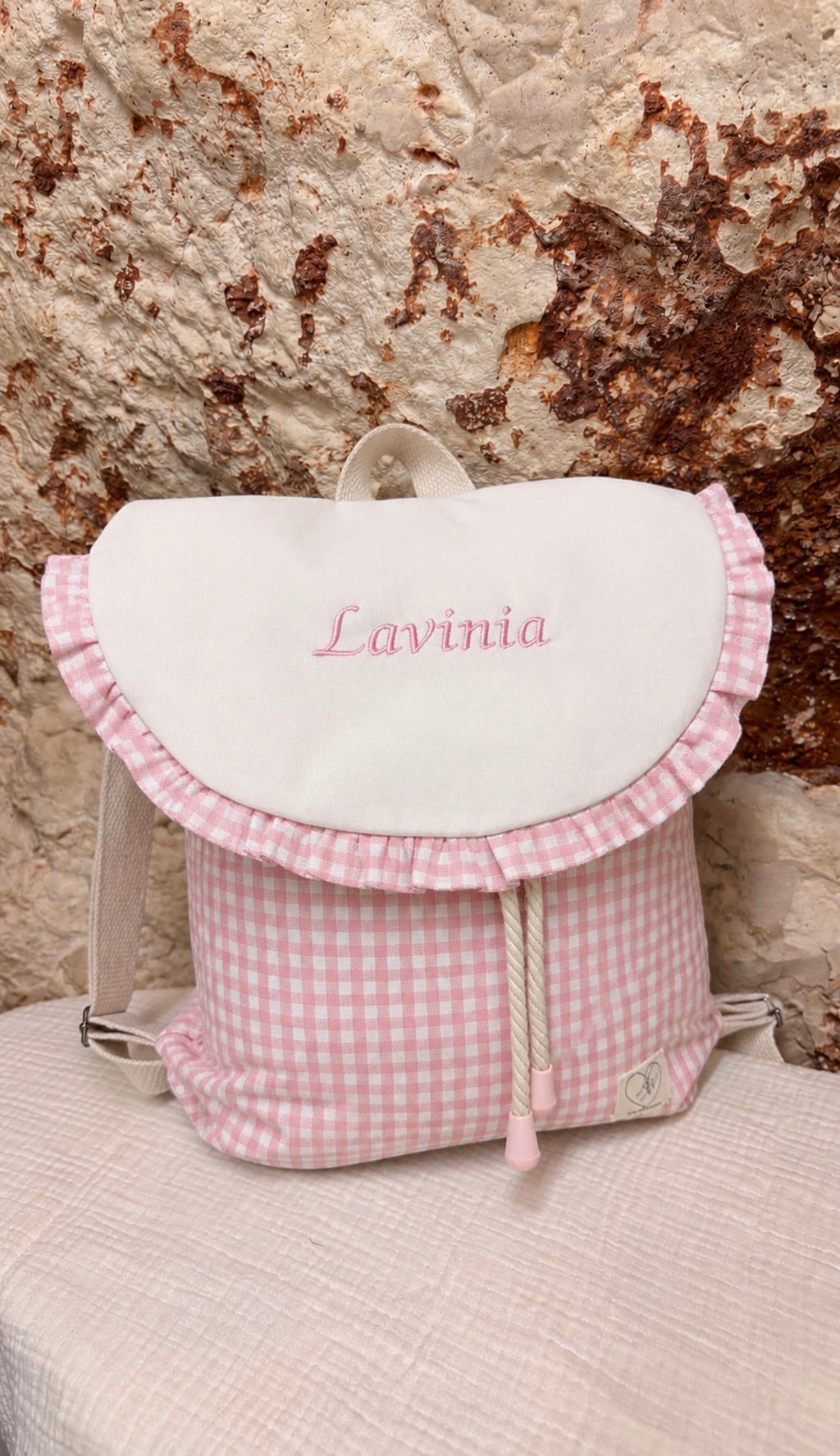 Zainetto Personalizzato in Vichy